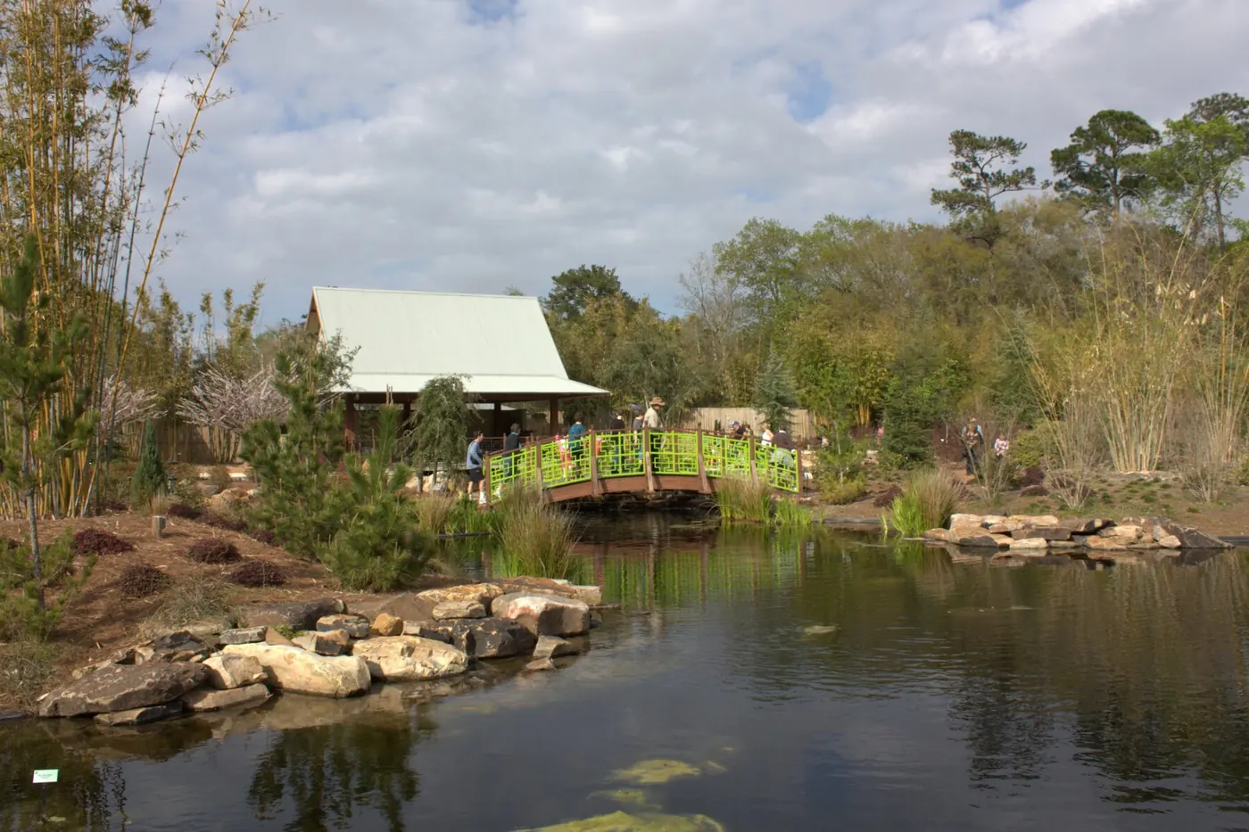 The Asian Bamboo Garden at the Jacksonville Zoo and Gardens